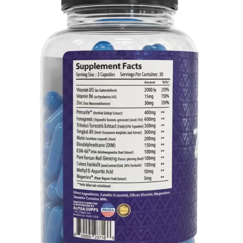 T-Rise | Advanced Testosterone Booster | Natural Test Booster for Men
