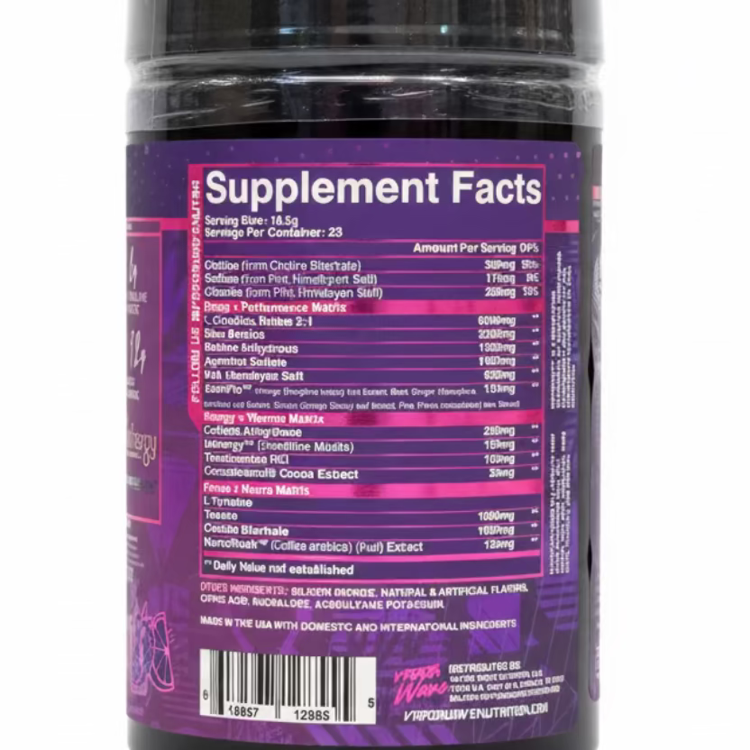 OUT//RUN | Pre-Workout | High-Quality & Balanced Pre-Workout Blend