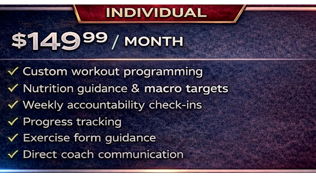Coaching Membership - Individual